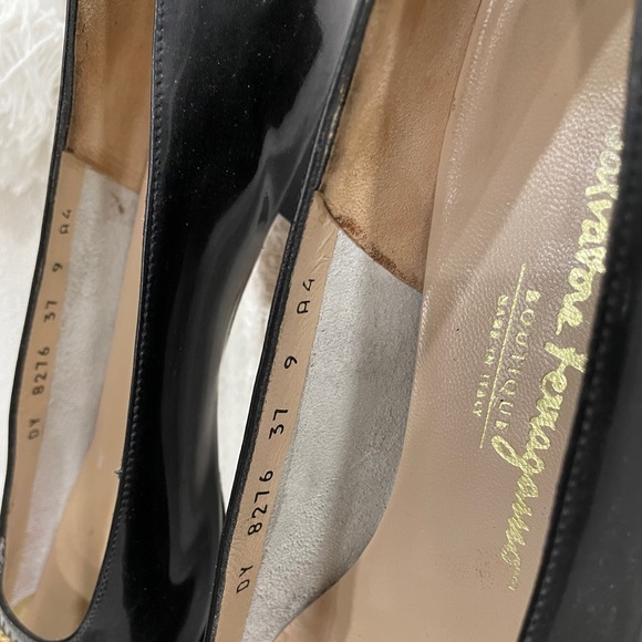 2 pairs Salvatore Ferragamo 9 AAAA Black Heeled Shoes - Picture 12 of 13
